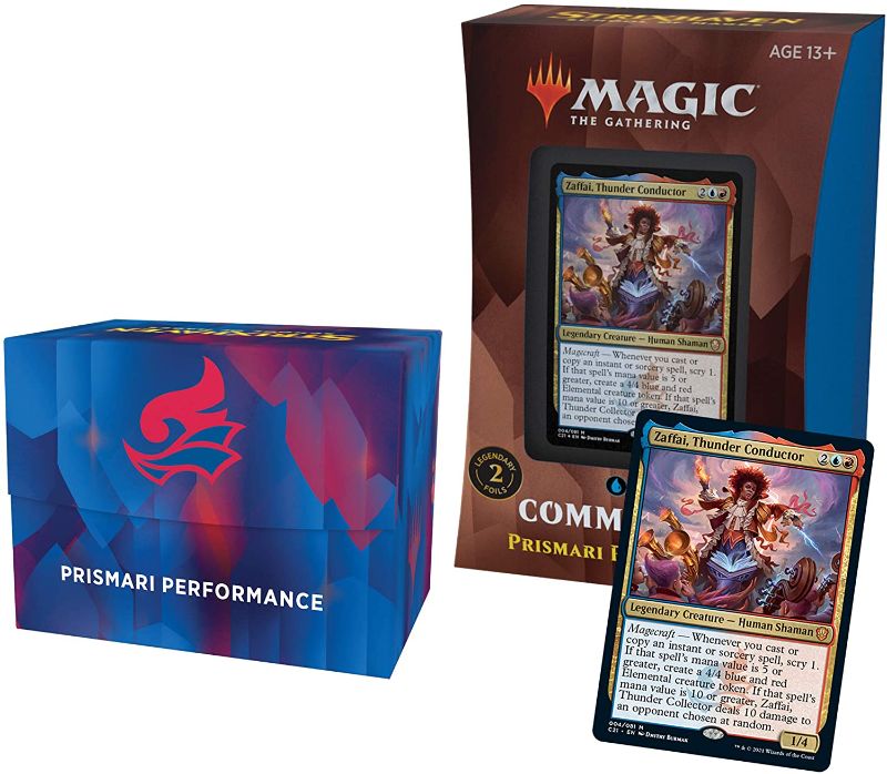 Photo 1 of Magic The Gathering Strixhaven Commander Deck – Prismari Performance (Blue-Red)
