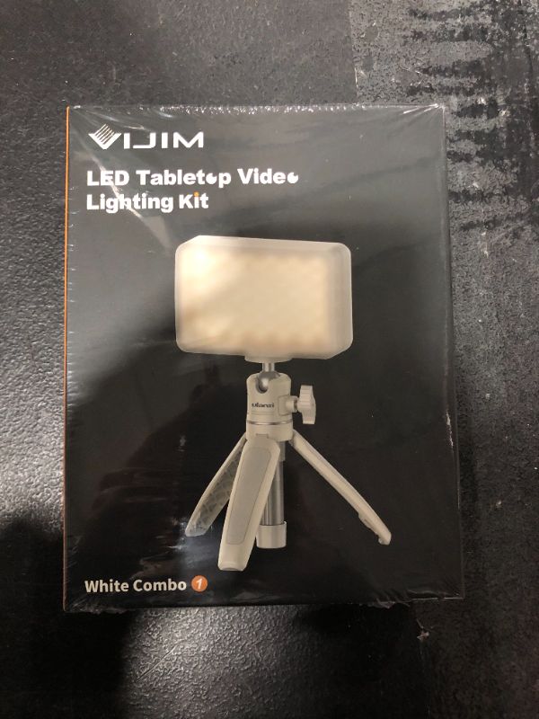 Photo 2 of VIJIM VL120 LED on Camera Video Light,Mini Bi-Color LED Camera Light,Portable Photography Lighting w 6 Color Filters, 3100mAh Rechargeable CRI 95+ 3200K-6500K Dimmable LED Panel Light for DSLR Camera
