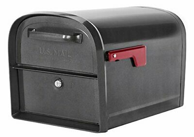 Photo 1 of Architectural Mailboxes 6300B-10 Oasis 360 Locking Parcel Mailbox, Extra Large, Black
