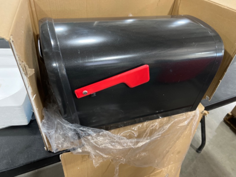 Photo 2 of Architectural Mailboxes 6300B-10 Oasis 360 Locking Parcel Mailbox, Extra Large, Black
