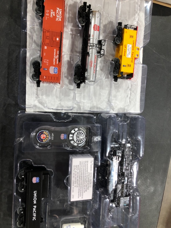 Photo 2 of Lionel Union Pacific Flyer Electric O Gauge Model Train Set w/ Remote and Bluetooth Capability, Multi