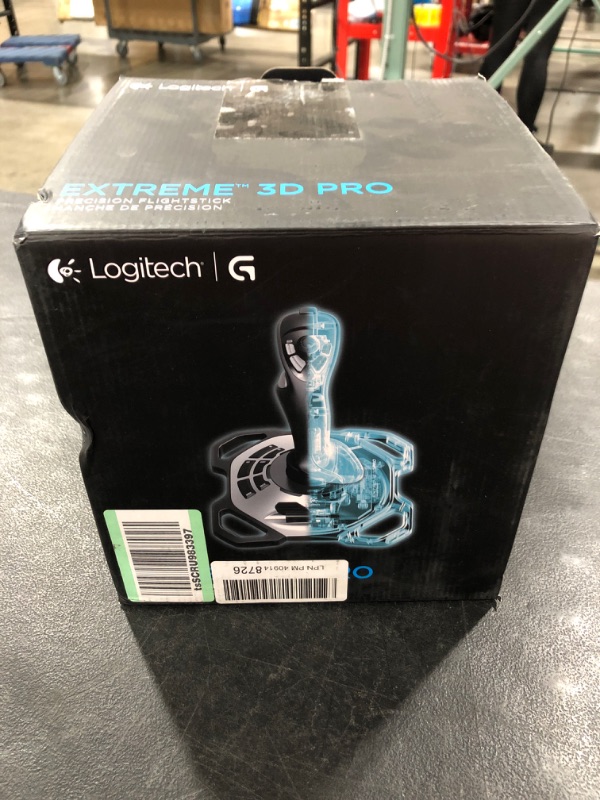 Photo 2 of Logitech G Extreme 3D Pro Joystick for Windows - Black/Silver
