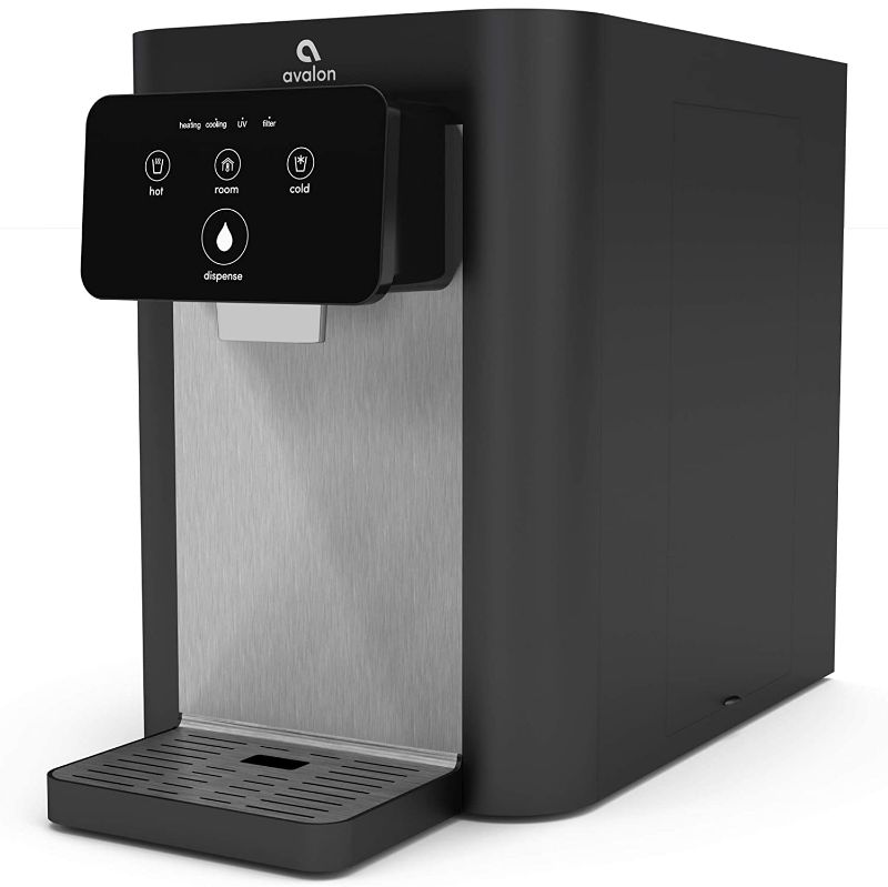 Photo 1 of Avalon A9 Electric Touch Countertop Bottleless Cooler Water Dispenser-3 Temperatures (Black)
