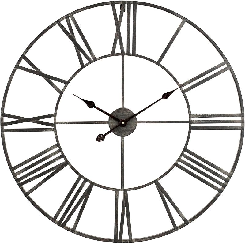 Photo 1 of Aspire Solange Large Wall Clock - 30" Wrought Iron
