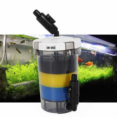 Photo 1 of Aquarium Pre-Filter Fish Tank External Canister Filter with 16mm Valve+3 Sponge
