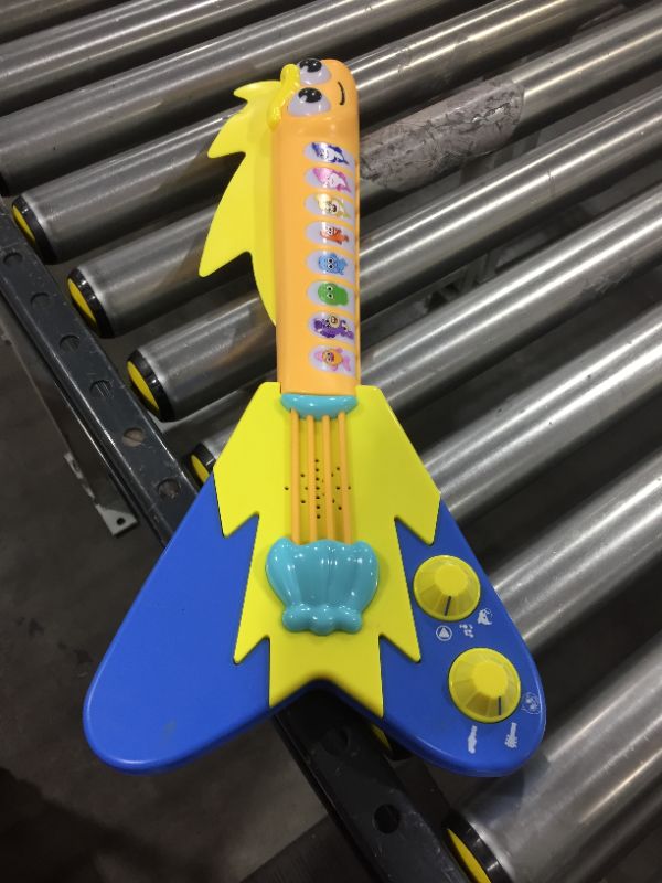 Photo 2 of Baby Shark's Big Show! EEL-ectric Guitar – Interactive Musical Toys for Toddlers – Lights and Sounds Toy Guitar
