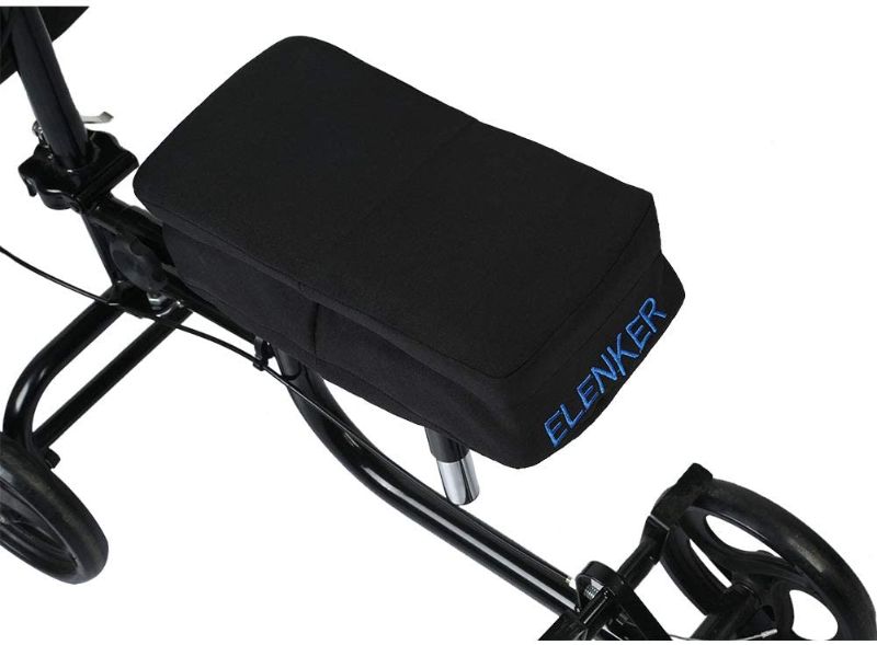 Photo 1 of ELENKER Knee Walker Pad Cover with Detachable 1inch Memory Foam for Cover Knee Scooter Cushion Improves Comfort
