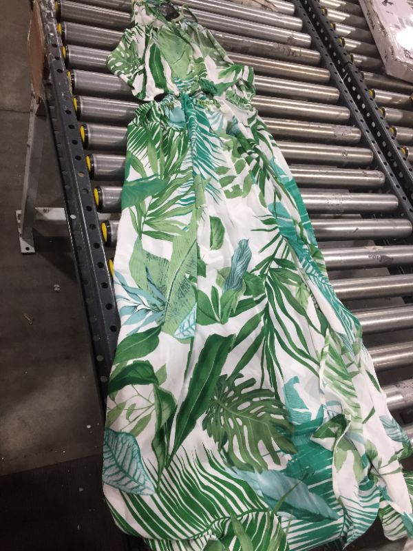 Photo 1 of Noa Leafy Cutout Maxi Dress (large)
