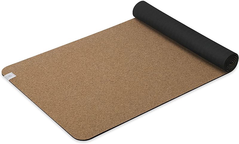 Photo 1 of Gaiam Yoga Mat Cork - Great for Hot Yoga, Pilates (68-Inch x 24-Inch x 5mm Thick)
