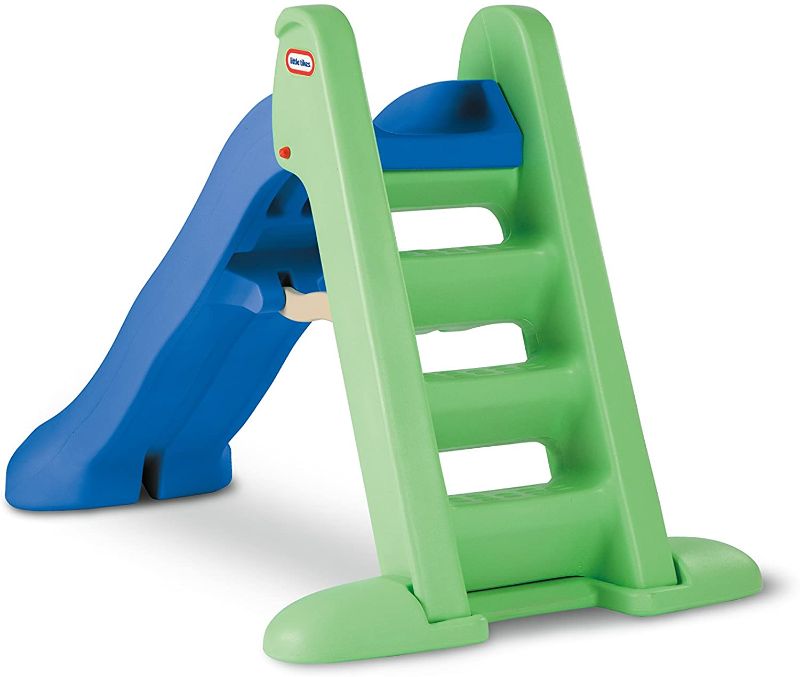 Photo 1 of Little Tikes Easy Store Large Slide , Blue/Green
