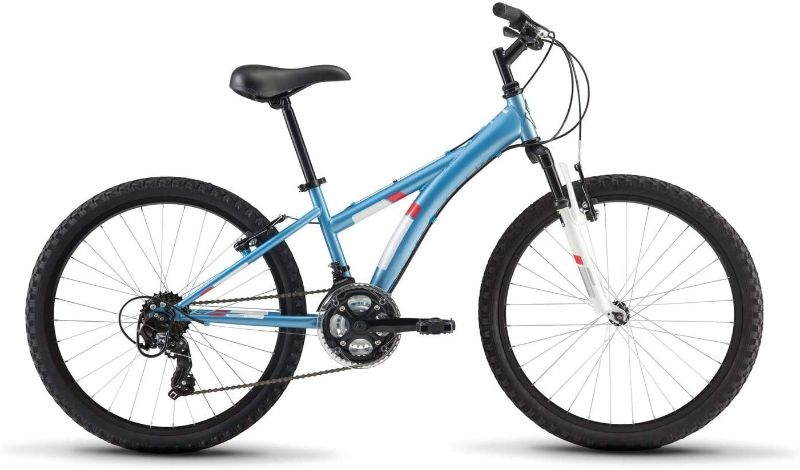 Photo 1 of Diamondback Bicycles Tess 24 Youth Girls 24" Wheel Mountain Bike, Blue
