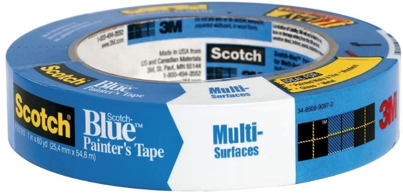 Photo 1 of 3M 2090-24A 1" Scotch Safe-Release Painters Masking Tape

