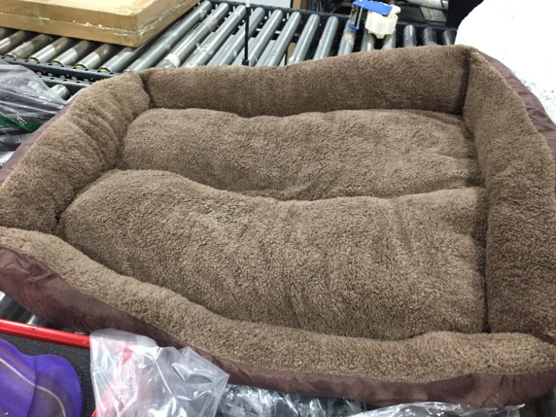 Photo 1 of 35 X 28 INCH brown dog bed, multiple slits 