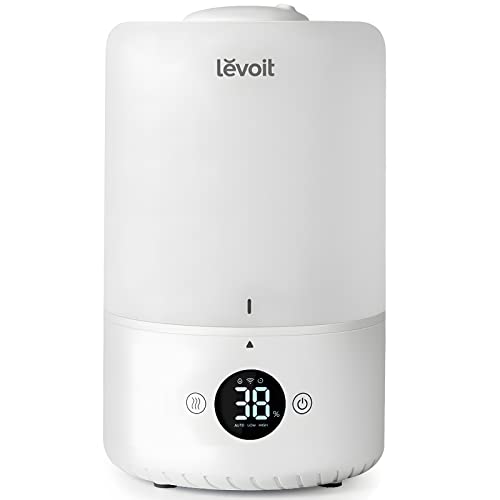 Photo 1 of LEVOIT Humidifiers for Bedroom, Smart Top Fill Cool Mist for Baby Nursery and Plants, Wifi and Alexa Control with Humidistat, Ultrasonic, Essential Oi
