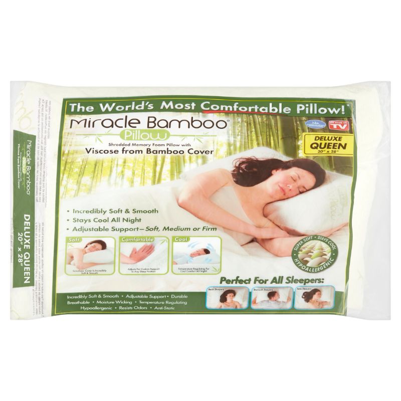 Photo 1 of As Seen on TV Miracle Bamboo Pillow
