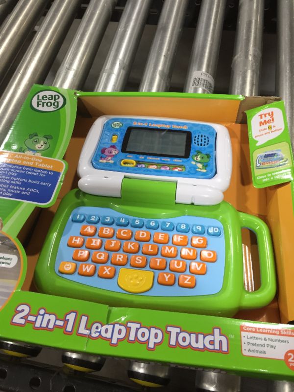 Photo 2 of LeapFrog 2-in-1 LeapTop Touch,Green
