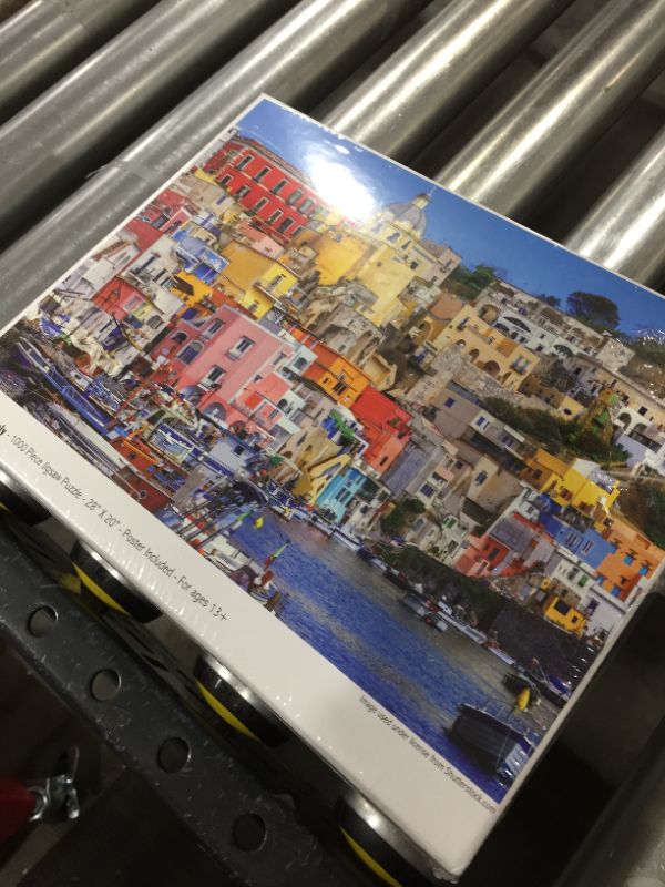 Photo 2 of Colorful Procida Italy 1000 Piece Jigsaw Puzzle, Poster, Colorcraft Puzzles