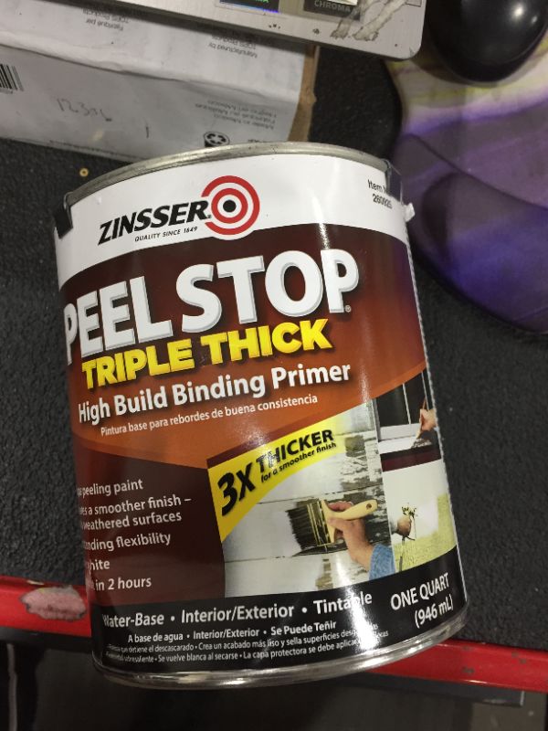 Photo 2 of Zinsser® Peel Stop® Triple-Thick Primer, 946mL
