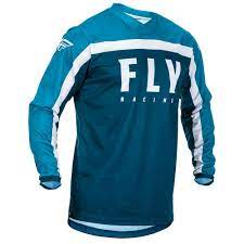 Photo 1 of Fly Racing F-16 Jersey-Navy/Blue/White, SIZE S F-16
