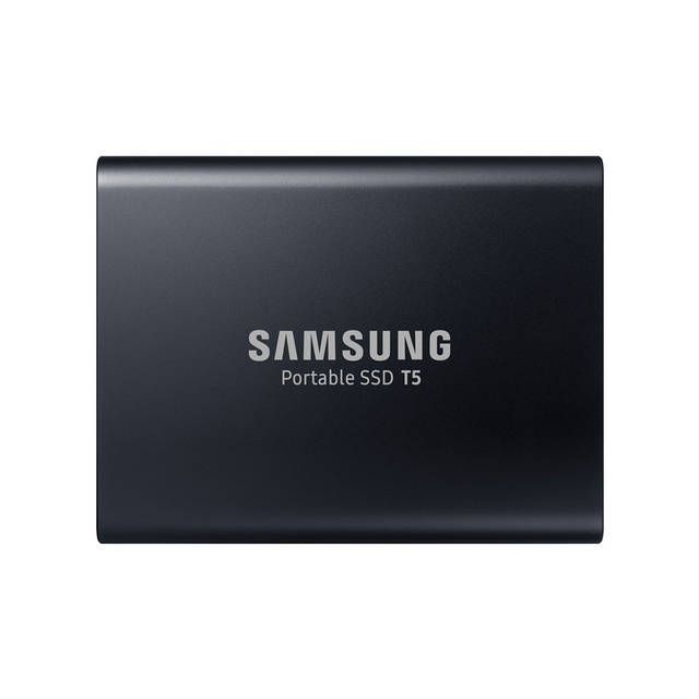 Photo 1 of Samsung T5 2TB Portable External Hard Drive, 256-bit Encrption, MU-PA2T0B, Black
