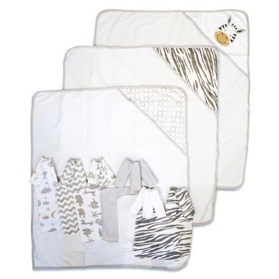 Photo 1 of Spasilk Baby 23 Piece Hooded Towel Washcloth Bath Set
