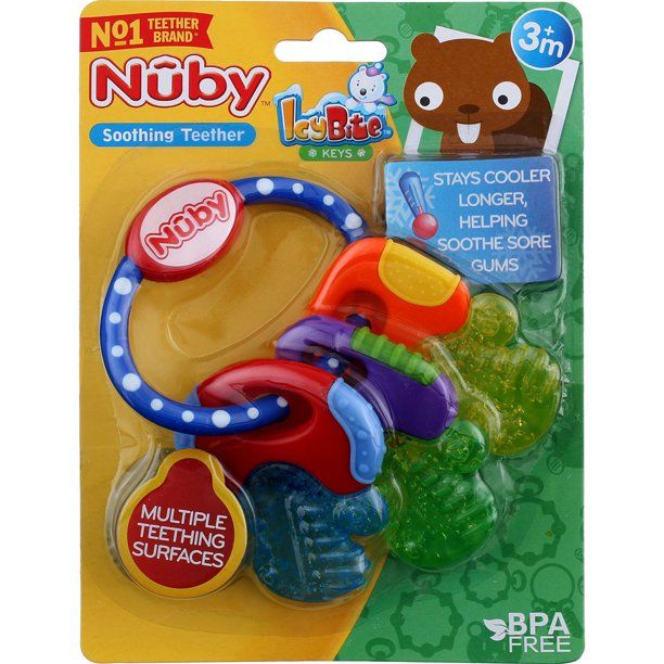 Photo 1 of Nuby Luv N' Care IcyBite Teether 3M+ | CVS
