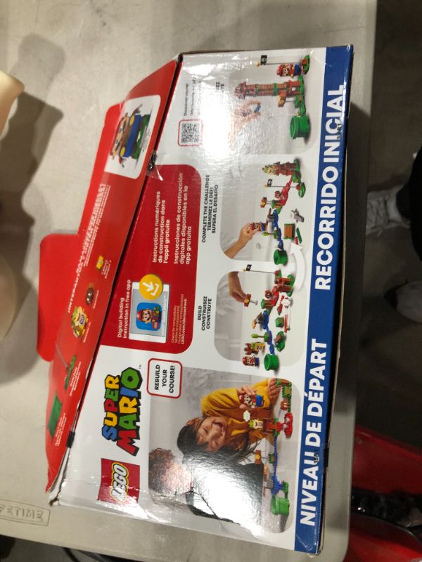 Photo 2 of LEGO Super Mario Adventures with Mario Starter Course 71360 Building Kit, Interactive Set Featuring Mario, Bowser Jr. and Goomba Figures (231 Pieces)
