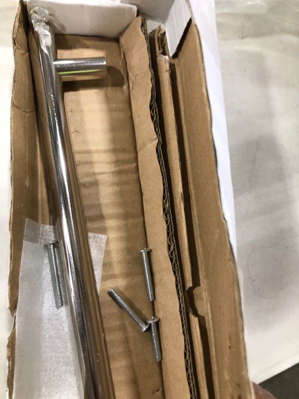 Photo 4 of Amerock | Appliance Pull | Polished Nickel | 12 inch (305 mm) Center to Center | Bar Pulls | 1 Pack | Drawer Pull | Drawer Handle | Cabinet Hardware
