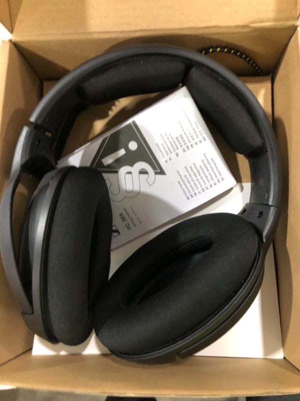 Photo 1 of Drop + Sennheiser PC38X Gaming Headset — Noise-Cancelling Microphone with Over-Ear Open-Back Design, Velour Earpads, Compatible with PC, PS4, PS5, Switch, Xbox, Mac, Mobile, and More
