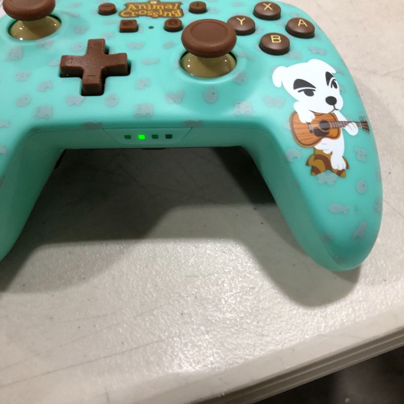 Photo 2 of PowerA Enhanced Wireless Controller for Nintendo Switch - Animal Crossing: K.K. Slider
