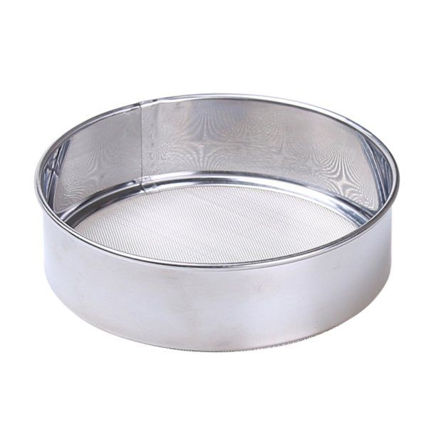 Photo 1 of Flour Sifter for Baking - Flour Sieve Fine Mesh (40 Mesh) Premium Rustproof Stainless Steel
