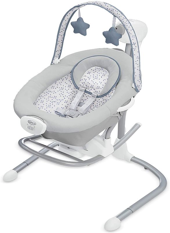 Photo 1 of Graco Soothe 'n Sway Baby Swing with Portable Rocker, Easton
