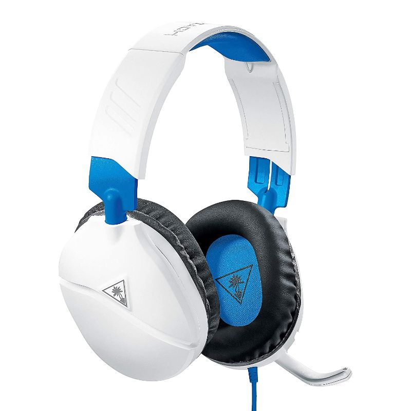 Photo 1 of Turtle Beach Recon 70 PlayStation Gaming Headset for PS5, PS4, PlayStation, Xbox Series X, Xbox Series S, Xbox One, Nintendo Switch, Mobile, & PC with 3.5mm - Removable Mic, 40mm Speakers - White
