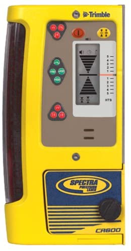 Photo 1 of Spectra Precision CR600 Combination Laser Level Receiver with Rod Clamp, Magnetic Mount, Batteries, Waterproof, Lightweight, Bright LED Indicators
