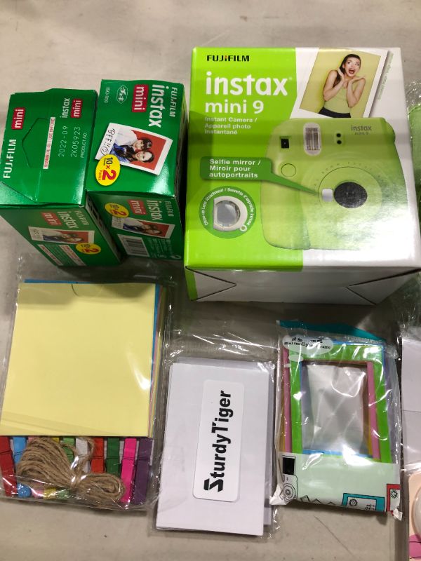 Photo 4 of FujiFilm Instax Mini 9 Instant Camera + Fujifilm Instax Mini Film (40 Sheets) Bundle with Deals Number One Accessories Including Carrying Case, Color...
