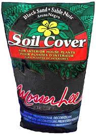 Photo 1 of 5 lb. Black Sand Soil Cover
