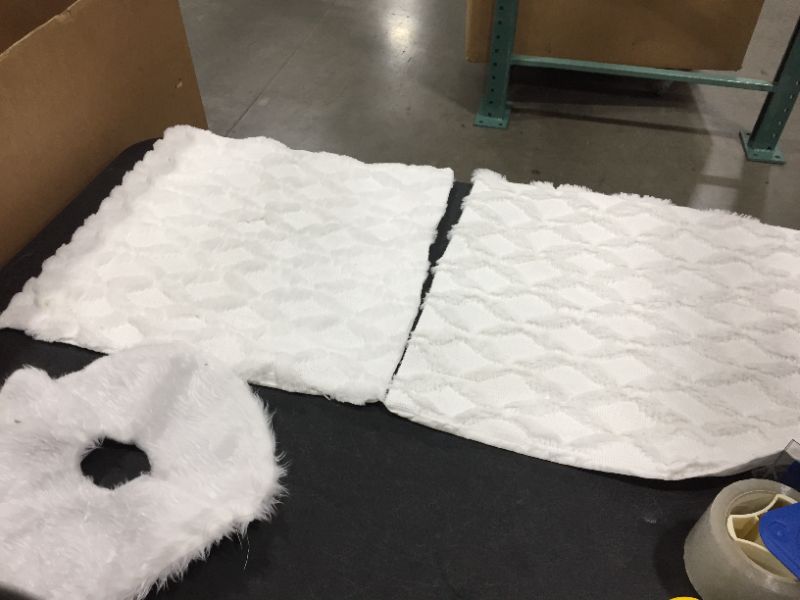 Photo 1 of 20" x 20" fluffy white pillowcases