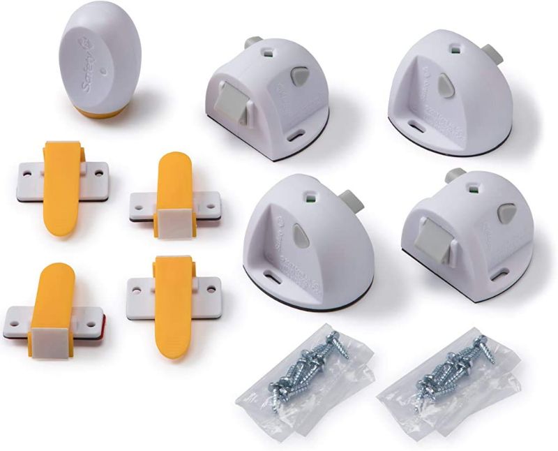 Photo 1 of Safety 1?? Adhesive Magnetic Lock System, 4 Locks And 1 Key
