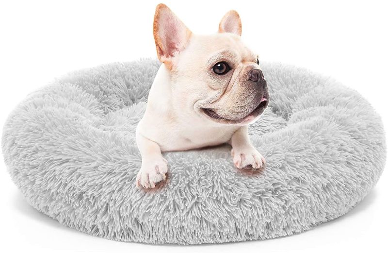 Photo 1 of  Dog Bed Comfortable Donut Cuddler Round Dog Bed Ultra Soft 