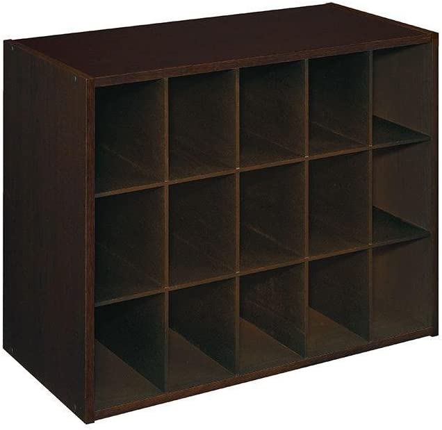 Photo 1 of ClosetMaid 8929 Stackable 15-Unit Organizer, Espresso