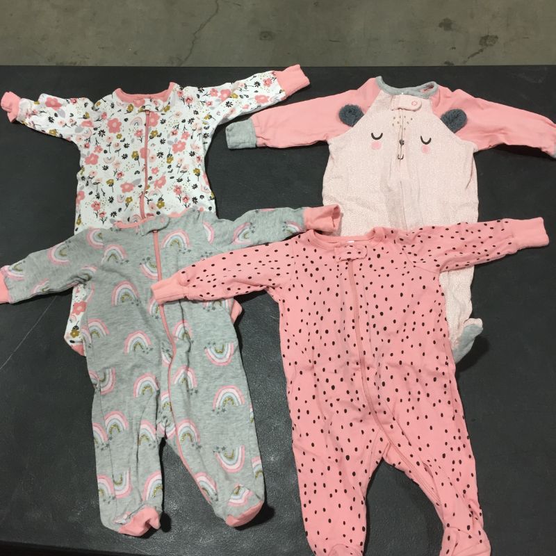 Photo 1 of 4 pack gerber baby onsies newborn 