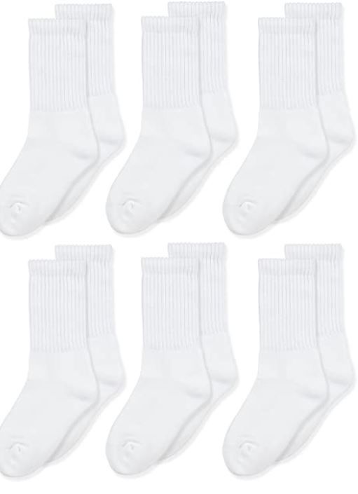 Photo 1 of 6 pack kids cotton socks 