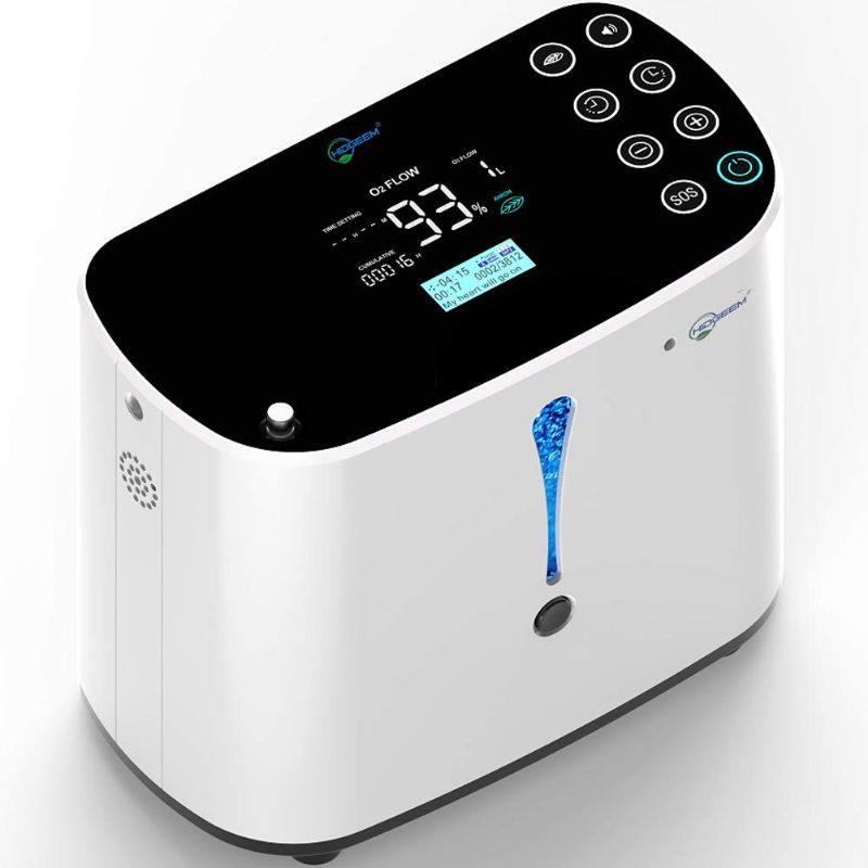 Photo 1 of HIDGEEM Oxygen Concentrator 1-6L/min Adjustable Portable Oxygen Machine for Home