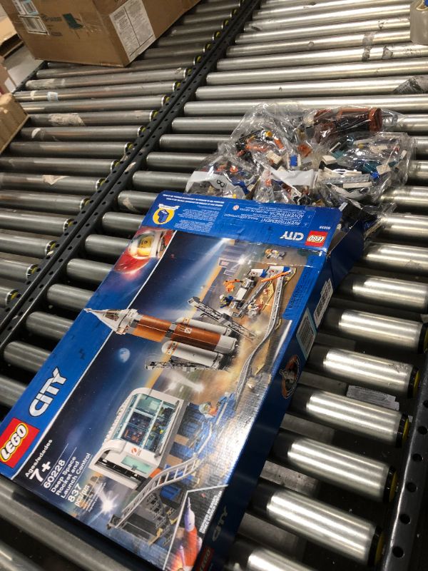 Photo 2 of LEGO City Space Deep Space Rocket and Launch Control 60228 Model Rocket Building Kit with Toy Monorail, Control Tower and Astronaut Minifigures, Fun STEM Toy for Creative Play (837 Pieces)