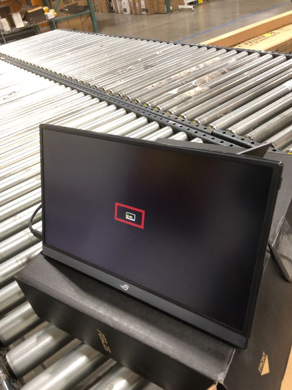 Photo 1 of ASUS ROG Strix 15.6” 1080P Portable Gaming Monitor (XG16AHPE) - Full HD, 144Hz, IPS, G-SYNC Compatible, Built-in Battery, Kickstand, USB-C Power Delivery, Micro HDMI, for Laptop, PC, Phone, Console