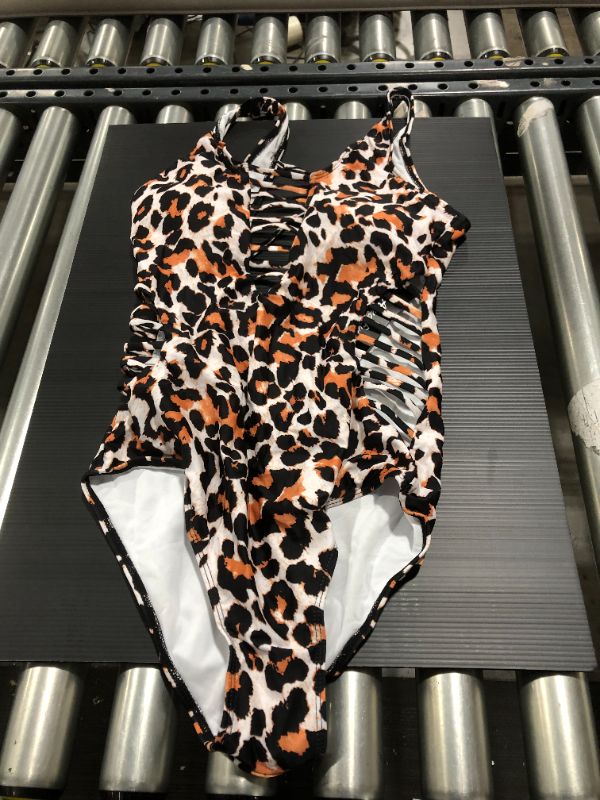 Photo 1 of 1 Piece Bathing Suit Leopard print Medium 