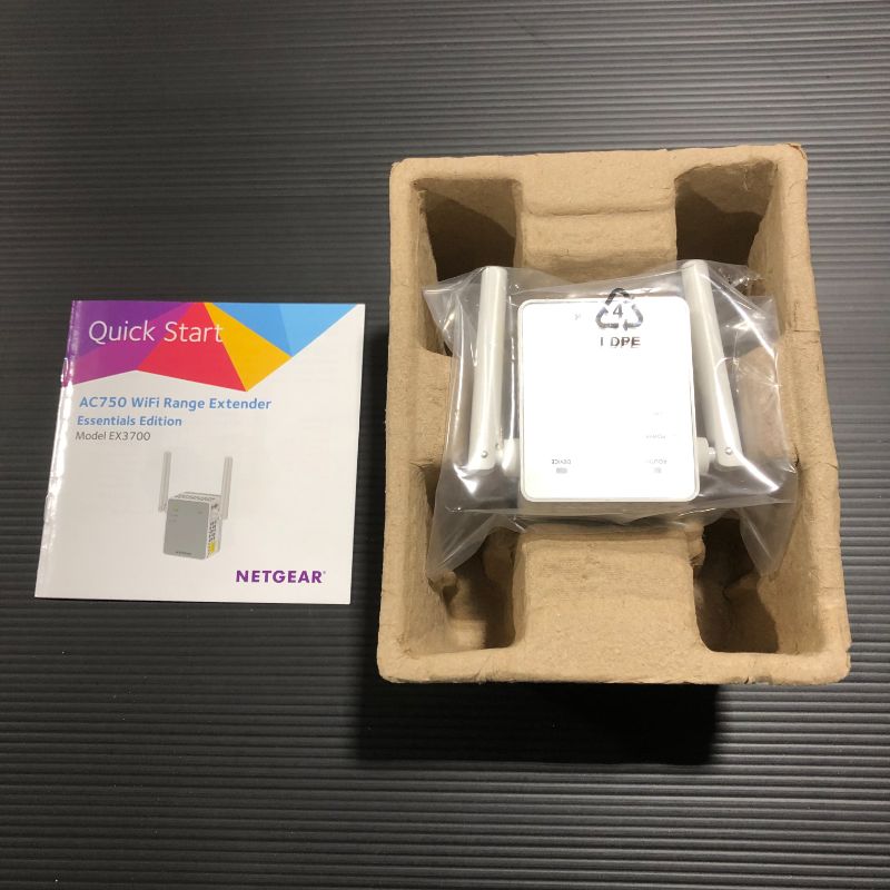 Photo 2 of NETGEAR AC750 WiFi Range Extender (EX3700)
