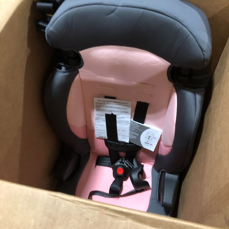 Photo 2 of Cosco Finale DX 2-in-1 Booster Car Seat, Sweet Berry, Pink