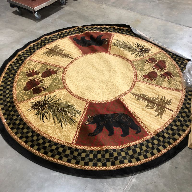 Photo 1 of area rug 240x240 round