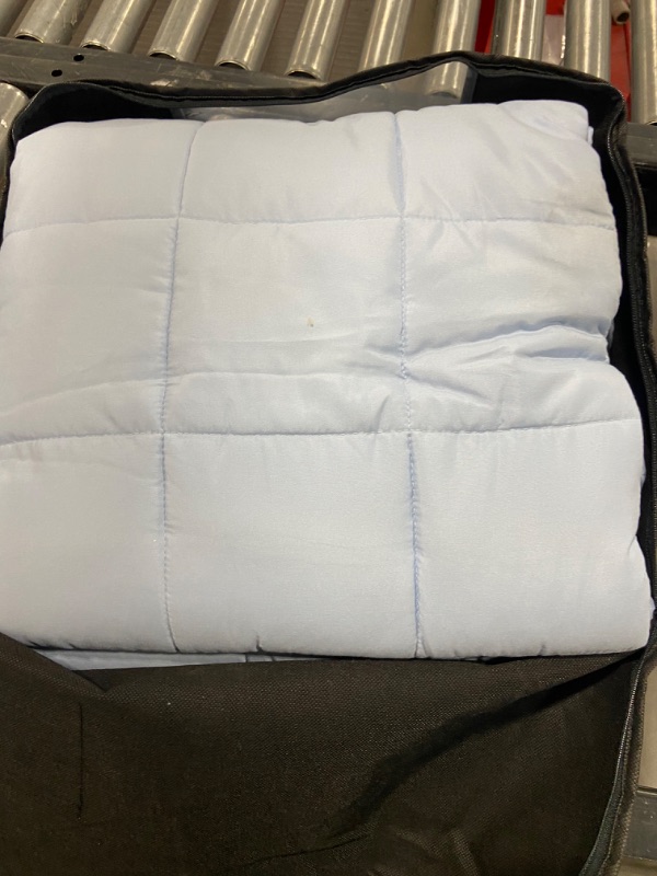 Photo 1 of Blue Weighted Blanket